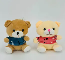 Small seated plush teddy bears