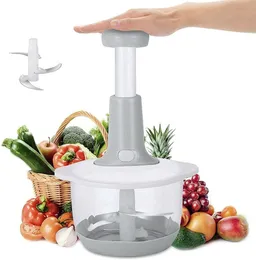 Manual Hand Press Chopper - 2L
