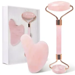 Jade Roller and Gua Sha Set