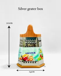 Good quality 6 sided kitchen grater