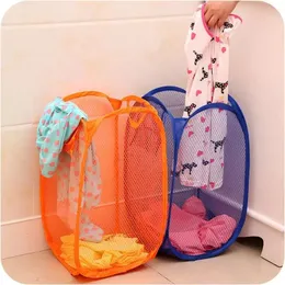nylon mesh laundry hamper