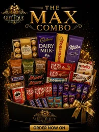 The Golden Combo Luxury Chocolate Snack Gift Hamper