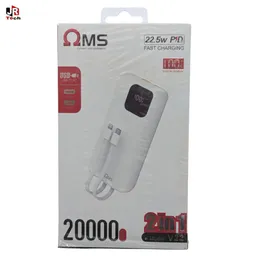 Î©MS Power Bank 20000mAh with 22.5W PD Fast Charging -