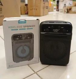 Portable Wireless Bluetooth Speaker with FM Radio & USB/SD Support (5W Power)