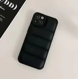IPhone 12 Luxury Bubble Phone Case Soft Silicone Shockproof Candy Cover For IPhone 12 - Black