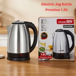 Premion 1.8L Stainless Steel Electric Jug Kettle