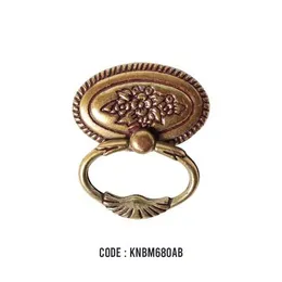 DOOR RING M680AB L= 49 ZINC AB FINISH