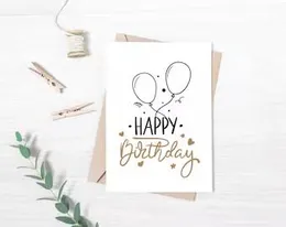 Happy Birthday Card - Small