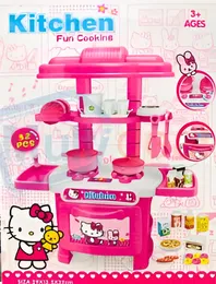 Hello Kitty 32-Piece Kitchen Play Set