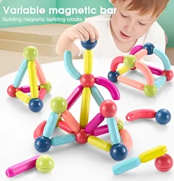 36-Piece Magnetic Building Sticks & Balls Set for Kids