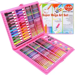 ColorNestâ¢ CreativePro 168-Piece Kids Art & Painting Kit, 168 Piece Art Set,Painting & Drawing Supplies Kit with Porta