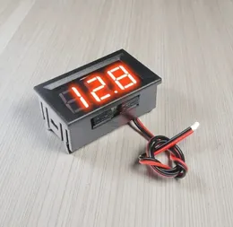 DC Digital Voltmeter Volt meter Voltagemeter Voltage meter for Solar or DIY projects, LED Display Panel Voltage Meter Vo