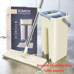 Scratch Cleaning Mop with Bucket