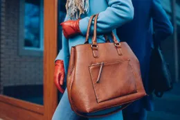 Modeling hand bag