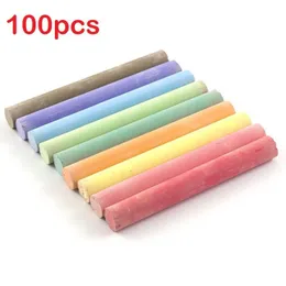 Bright Colours Blackboard Chalk Set 100pcs Vibrant Chalk Sticks for Classroom & Art