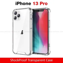 iPhone 13 Pro Transparent Shockproof Clear Bumper ThickBallon Case - Clear TPU Bumper Case For iPhone 13 Pro Back Cover 