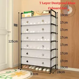7 Layer Dustproof Shoe Cuboard Set