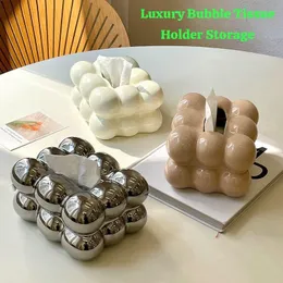 Luxury Bubble Tissue Holder Storage