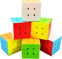 6-Piece 3Ã3 Speed Cube Set