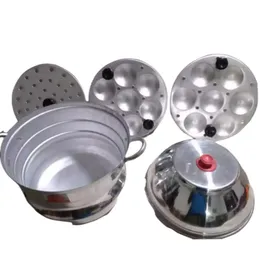 Aluminium Idli Make Idly Steamer Cooker with 2 Idly Plates (14 idly Cavity)