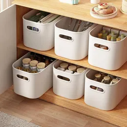 Deco plastic storage bins