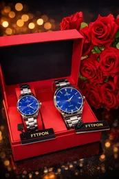 Fttpon Couple Watches Set