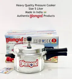 Heavy Quality pressure cooker 5ltr diamond brand india