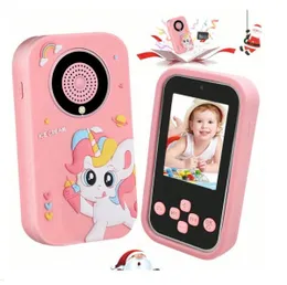 Kids Toy Unicorn Smart Phone HD 1080P Cute Handycam Video Camcorder (0498)