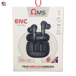 Î©MS T25 True Wireless Earbuds with Environmental Noise Cancellation
