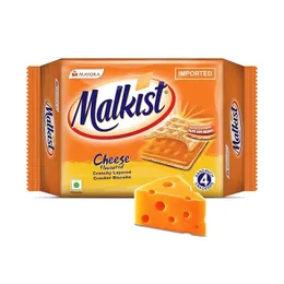 Malkist Cheese Flavoured Crunchy Layered Cracker Biscuits 144g Ã5= 720g Original from India