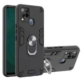 Huawe i Nova 3i Shockproof Hybrid Case For Huawe i Nova 3i Back Cover Armor Magnetic Ring Silicone Case For Huawe i Nova