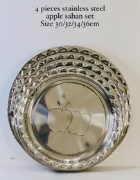 30/32/34/36 cm- 4pcs Stainless Steel Apple Sahan Set