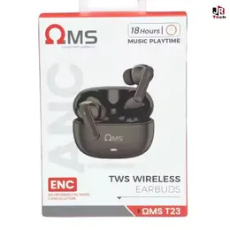 T23 TWS Wireless Earbuds with ENC - Environmental Noise Cancellation