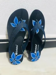 Inblu Leaf-Print Comfort Flip-Flops