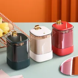 Toothpick Storage Box Mini High Capacity Dust-proof Food Grade PP Luxury Automatic Pop-up Home Supplies