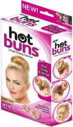 Hot Buns Simple Hair Styling Solution Hair bun