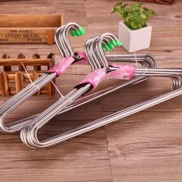 10 Pack Stainless Steel Quality Hangers Pants Hangers Heavy Duty Metal Suit Hanger Coat Hangers