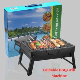 Foldable BBQ Grill Machine