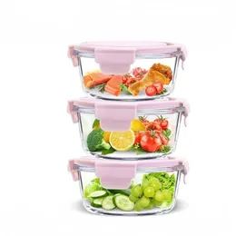 420ml  borosilicate glass food storage containers
