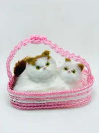 Plush Cat Toys with Cat Sound â Soft & Interactive Pet Toy