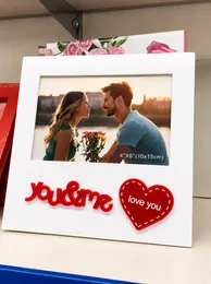 Romantic Couple Photo Frame – Decorative Love Picture Frame