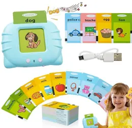 Electronic Talking Flashcards Toy – Audible Pocket Vocabulary Learning Device for Toddlers | Preschool & Speech Therapy 