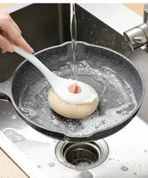 Dish Cleanign brush With Soap Dispenser