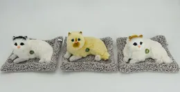 Medium electric simulation plush cat toys