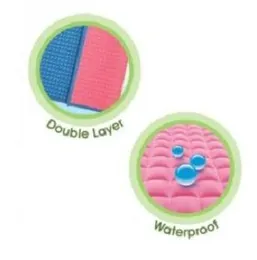 Born Baby Air-Filled Rubber Cot Sheet XL â Printed (60cm Ã 90cm)