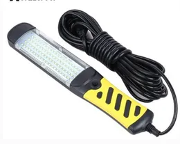 Garage LED Work Light Flashlight 80LEDs 5M Power Cable Safety Work Light Hanging Car Inspection Repair Handled Work Lamp