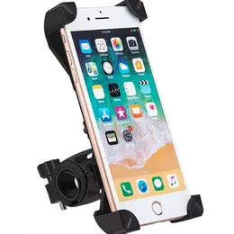 Universal Adjustable Bicycle Bike Phone Holder Shockproof Handlebar Mount for up to 8.5'' Mobile Phones