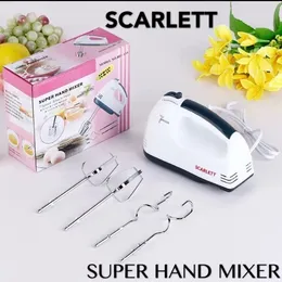 Scarlett 7-Speed Electric Hand Mixer – Professional Baking & Prep Tool