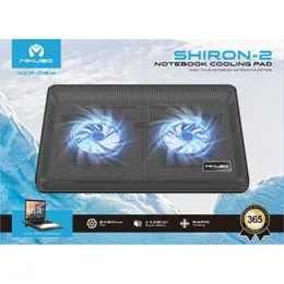 MILUSO SHIRON-2 Notebook Cooling Pad | Dual Fan Laptop Cooler (Up to 15.4â)