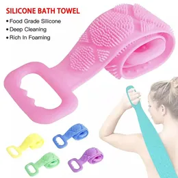 Silica bath brush